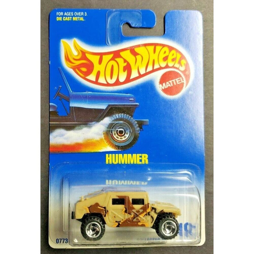 1991‎ Hot Wheels Hummer Collector No. 188 Military Camo Unit HW6